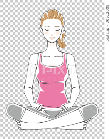 A woman relaxing A woman relaxing 30912009
