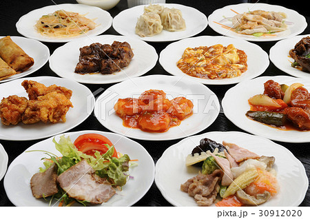 中華料理　小皿の集合 30912020