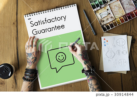 Rating Customer Service Satisfaction Happy Icon Sign 30914844