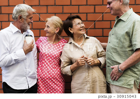 Senior Adult Shopping Friendship Lifestyle Senior Adult Shopping Friendship Lifestyle 30915043