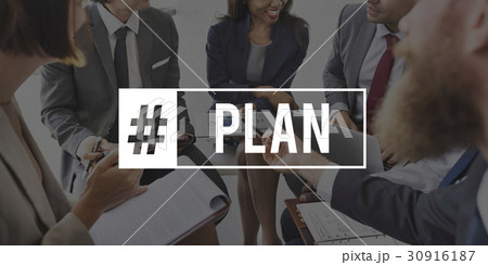 Plan Planning Strategy Communication Icon Plan Planning Strategy Communication Icon 30916187