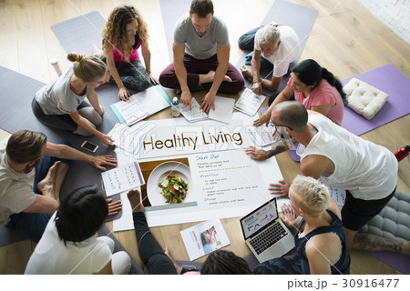 Wellness Diet Plan Healthy Living Icon 30916477