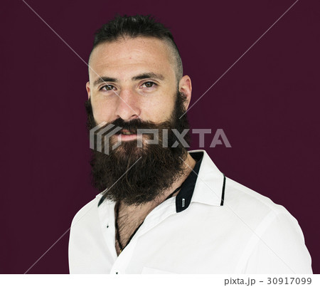 A man with mustache and beard A man with mustache and beard 30917099