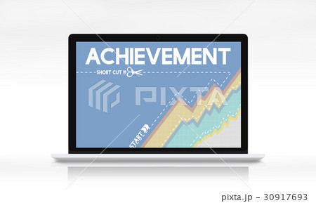Achievement Strategy Graph Chart Icon 30917693