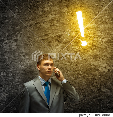 Crying businessman 30918008