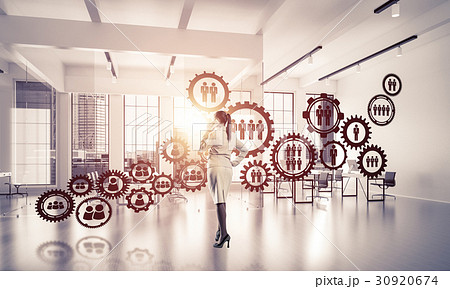 Networking and social communication concept as effective point for modern business Networking and social communication concept as effective point for modern business 30920674