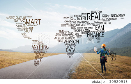 Roads connect the world 30920913