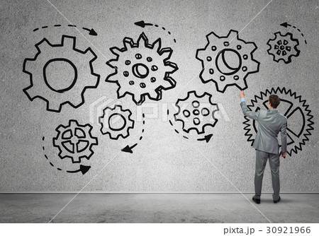 Business working mechanism 30921966