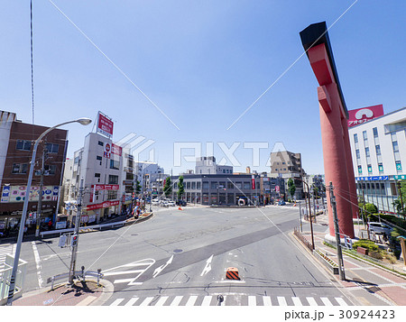 名古屋市中村区　中村公園前交差点　豊国神社　大鳥居 30924423