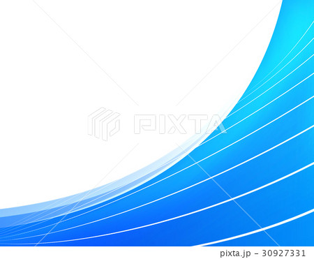 フレーム 抽象背景 背景素材 曲線模様のイラスト素材