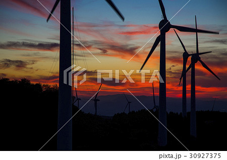 Aoyama windfarm windmills 30927375