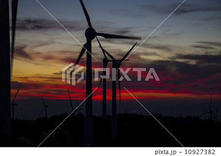 Aoyama windfarm windmills 30927382