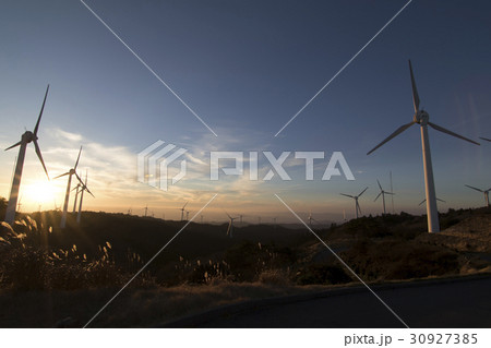 Aoyama windfarm windmills 30927385