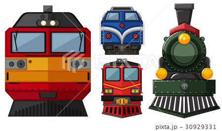 Different head of locomotive 30929331