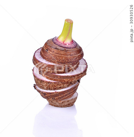 taro isolated on white background 30930526