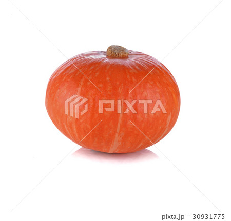 Japanese pumpkin on white background 30931775