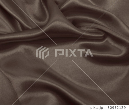 Smooth elegant brown silk or satin texture 30932129