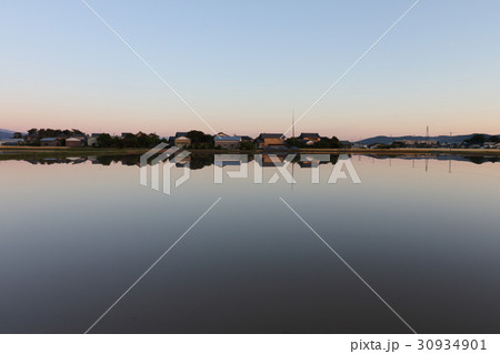 春の水田 春の水田 30934901