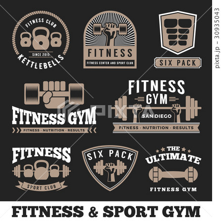 Fitness Logo Stock Vector (Royalty Free) 252220657 | Shutterstock | Fitness  logo, Fitness logo design, Fun workouts