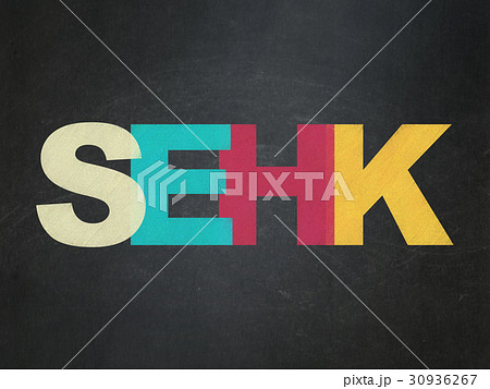 Stock market indexes concept: SEHK on School board Stock market indexes concept: SEHK on School board 30936267