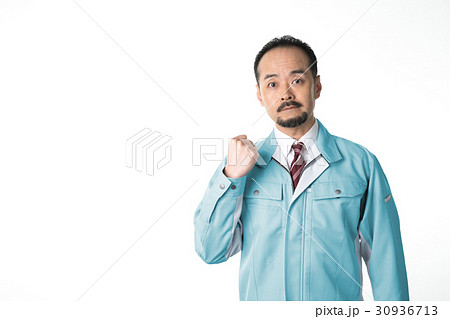 作業服のミドル男性 30936713