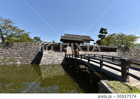 【日本100名城】松代城太鼓門前橋　長野県長野市 30937574