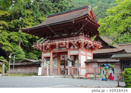 滋賀　日吉大社　西本宮楼門 30938434