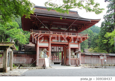 滋賀　日吉大社　西本宮楼門 30938437