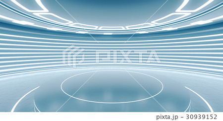 Empty futuristic interior 30939152