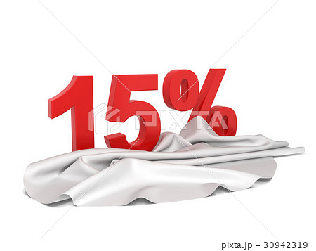 Discount sign with cloth cover 30942319