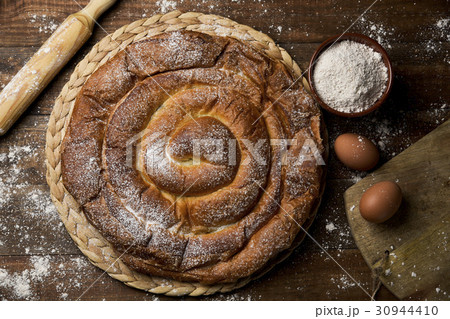 ensaimada, a pastry typical of Mallorca, Spain 30944410