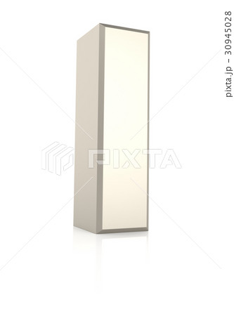 Letter I Isolated on White Background 30945028