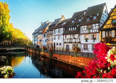 Colmar, beautiful town of Alsace, France 30945175