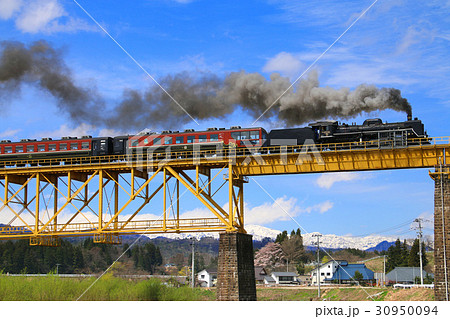 一ノ戸川橋梁（磐越西線・喜多方市） 30950094