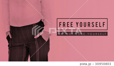 Free yourself phrase text studio people Free yourself phrase text studio people 30950803