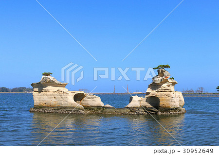 松川浦・文字島（相馬市） 30952649