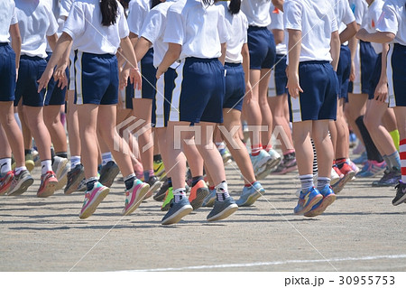 ＪＳ　運動会 小学校の運動会風景 の写真素材 [30955753] - PIXTA