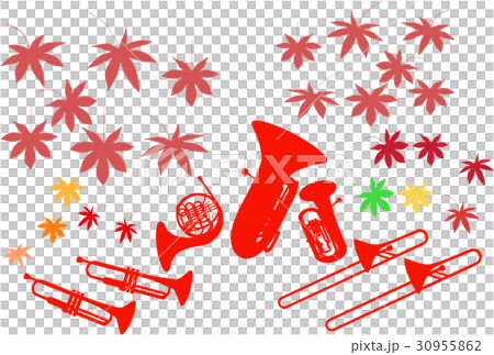 Fall color brass ensemble without background 30955862