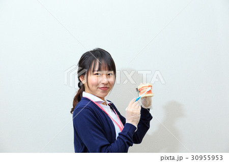 医療イメージ ブラッシング指導 医療イメージ ブラッシング指導 30955953