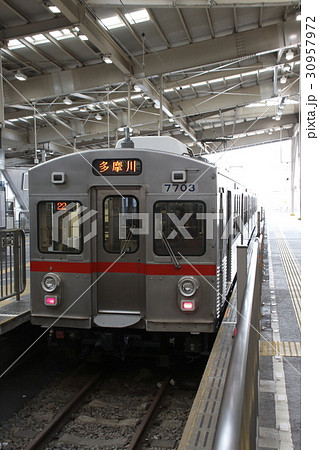 ［TM］東急多摩川線7700系（蒲田駅） 30957972