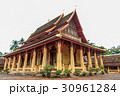 beautiful architecture buddhist temple at lao 30961284