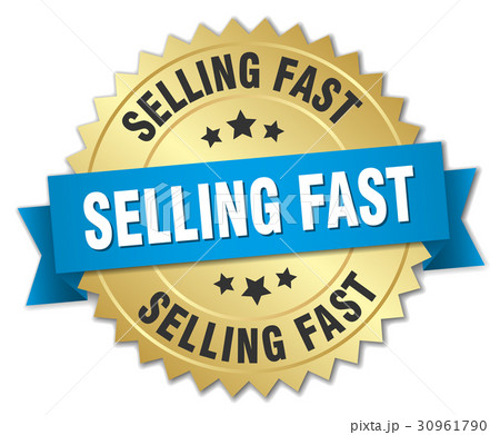 selling fast round isolated gold badge 30961790