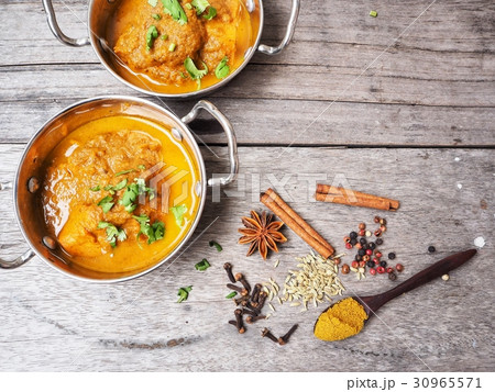 Stewed of indian curry with spice 30965571