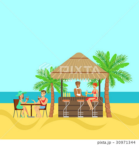 beach cafe clipart images