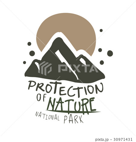 Protection of nature national park design template Protection of nature national park design template 30971431