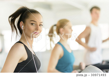 Running on Treadmill Running on Treadmill 30971493