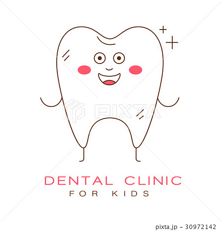 Dental clinic for kids logo symbol vector Dental clinic for kids logo symbol vector 30972142