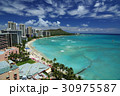 ハワイの風景　ワイキキビーチ 30975587