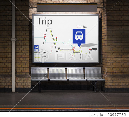 Map Route Trip Transportation Location Guide 30977786