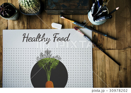 Healthy Eating Food Lifestyle Organic Wellness Graphic Healthy Eating Food Lifestyle Organic Wellness Graphic 30978202